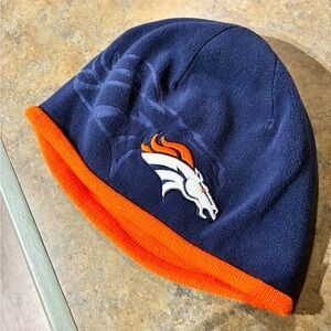 Denver Broncos New Era Orange Beanie with NFL Logo